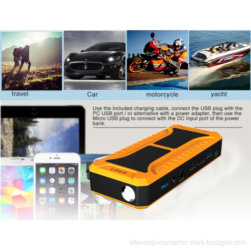 12v mini car jump starter mini battery booster cable